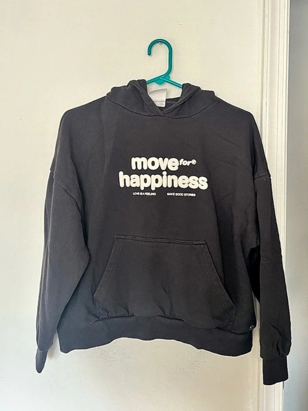 Black Pullover Hoodie